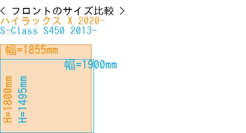 #ハイラックス X 2020- + S-Class S450 2013-